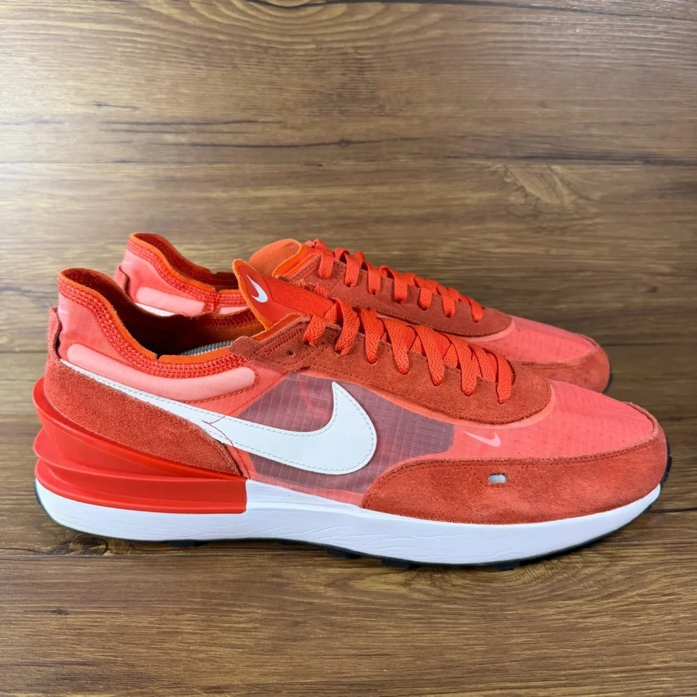 Nike Waffle One SE ‘Habanero Red’ Men’s Size 14 DD8014-601 Shoes Sneakers‎